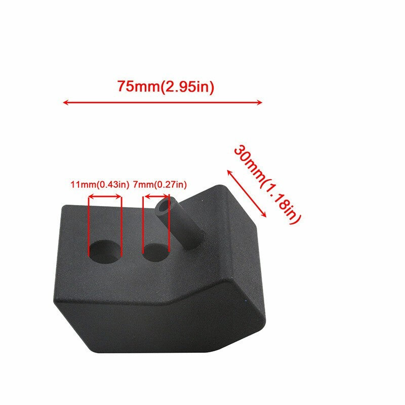 FOR 05+ Toyota Tacoma Front of Seat 1-1/4" Riser Seat Spacers Jackers Lift Kit