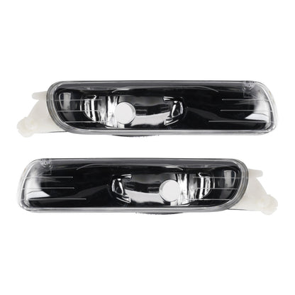 Pair Front Bumper Fog Light Without Blubs  For E46 323i 325i 1998-2001（Pre-LCI）