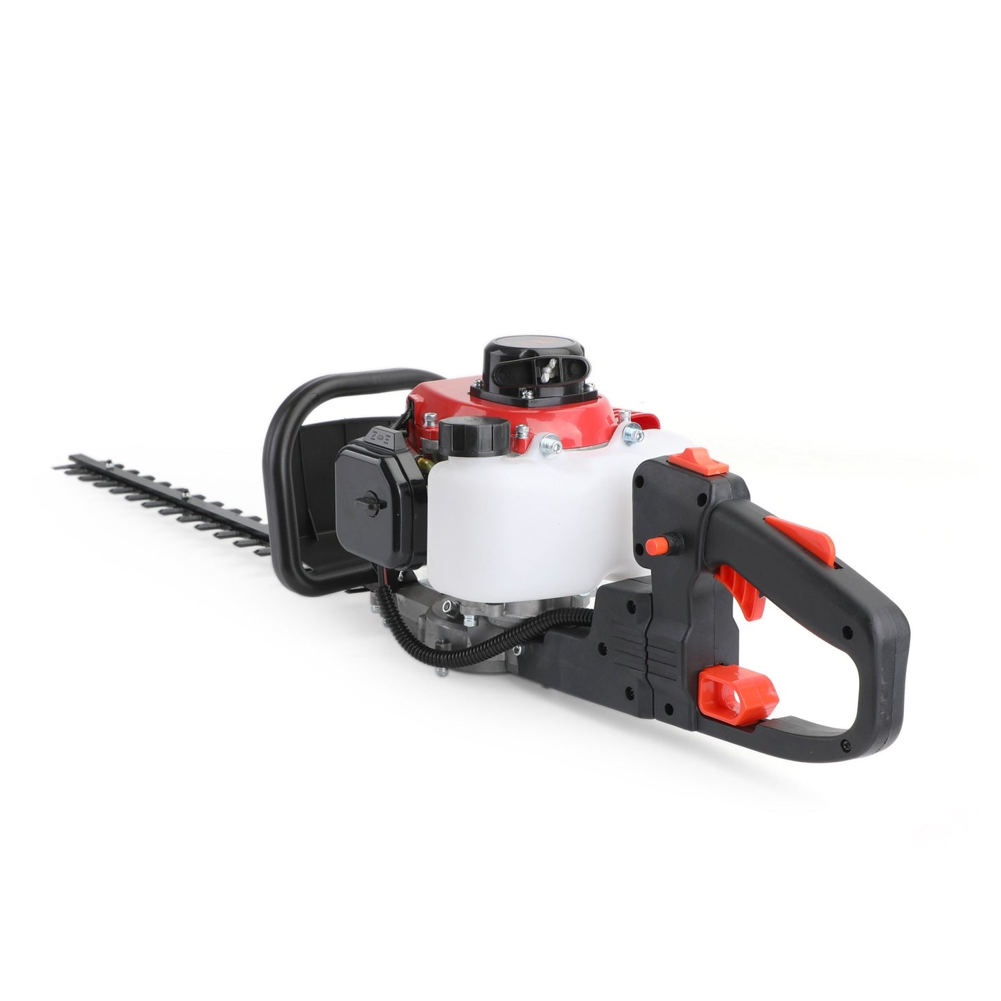 24" Double Sided Blade 26cc Gas Hedge Trimmer Recoil Gasoline Trim *