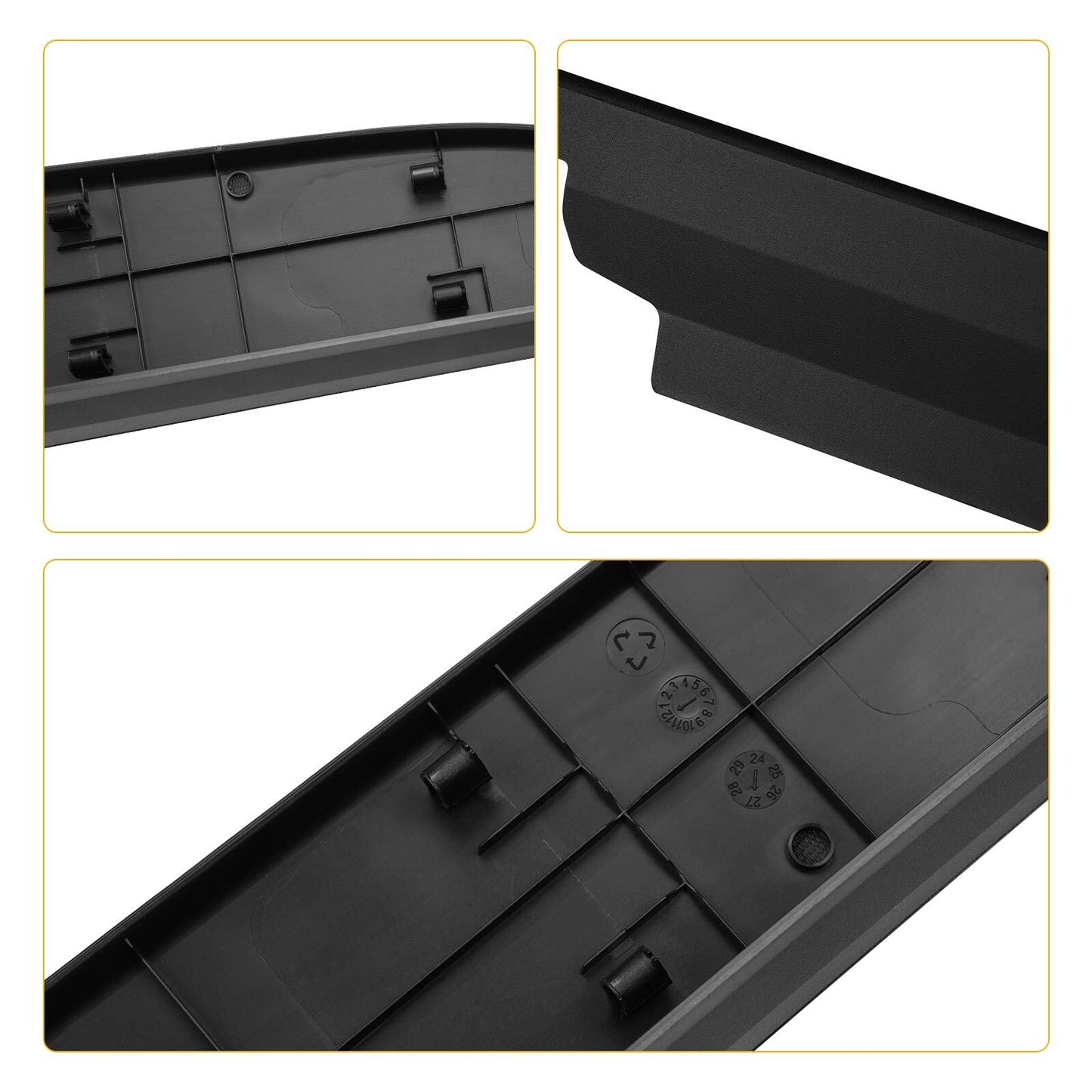 Rear Tailgate Bed Cap Molding For 2017-2021 Nissan Titan Platnum PRO 93486-EZ00A