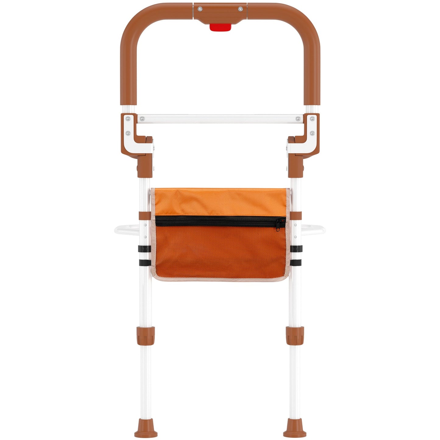 Foldable Bed Assist Rail w/ Pouch, Adjustable Height, 350LBS Support