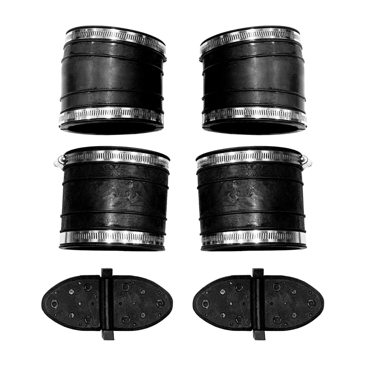 Exhaust Y-pipe Kit 807166A1 Hose Bellows 32-14358T 32-44348T 1998+ MerCruiser