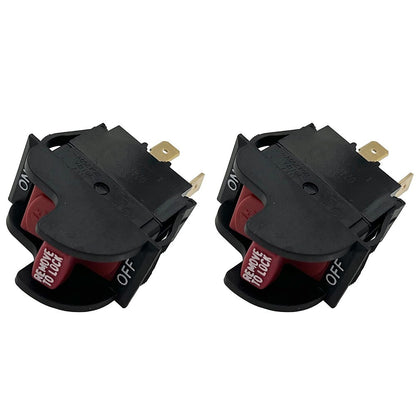 Solid Spare (2) Power Tool Toggle Switch 20Amp for Rockwell Delta Dewalt Ryobi Craftsman