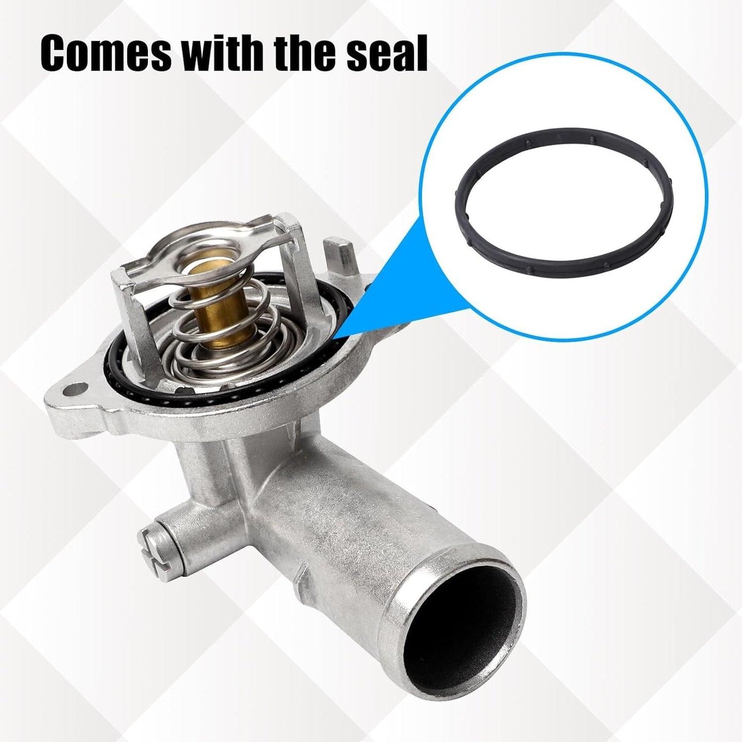 New Aluminium  Engine Coolant Thermostat For Dodge Grand Caravan 3.6L 2011 -2019