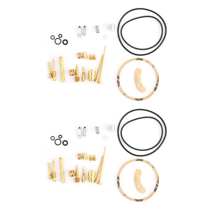 2PCS Carburetor repair kit Replacment For Kawasaki KZ400 KZ400D KZ400S 74 75 76