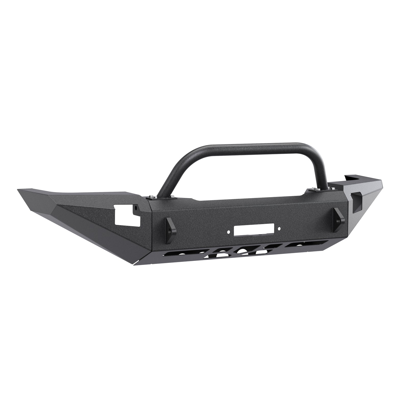 Solid Spare Front Steel Bumper w/ Bull Bar For 97-04 Dodge Dakota Durango 98 99 00 01 02 03