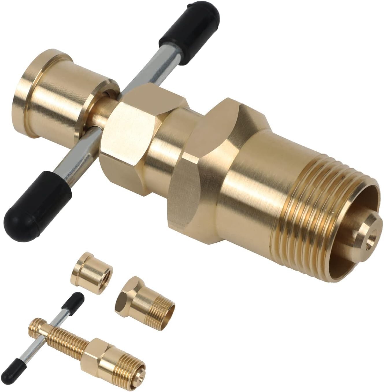 Olive Puller Brass Pipe Olive Tool Fitting Thread Remover 1/2" & 3/4" Ferrule