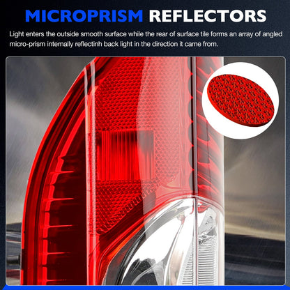 Rear Taillight Lamp Assy Left Driver Side For 10-22 Ram Promaster 1500 2500 3500