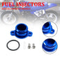 Oil Injection Pump Delete Block Off Plug For YAMAHA PW50 PW80 ALL Blue