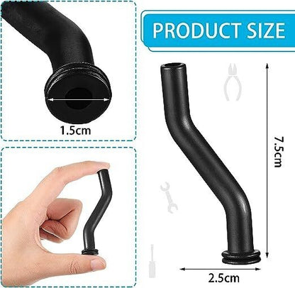 6x 3Inch Vacuum Hoses For Briggs & Stratton 596163 593998 797408 Black US Stock