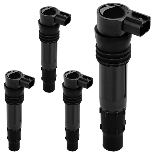 Solid Spare 4x 129700-4400 Ignition Coils Packs For 99-12 Suzuki Hayabusa GSX1300R GSX1300RZ