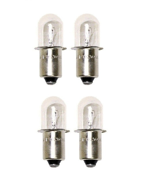 Solid Spare (4) 19.2 VOLT Flashlight / Worklight Replacement XENON Bulbs 19v for CRAFTSMAN