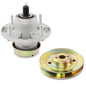 AM124498 Deck Spindle & Pulley For 48" 54" John Deere Z425 Z435 Z445 M163464