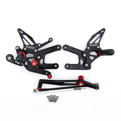 Rearset Rear set for Yamaha YZF 600 R6 2006-2016 Black
