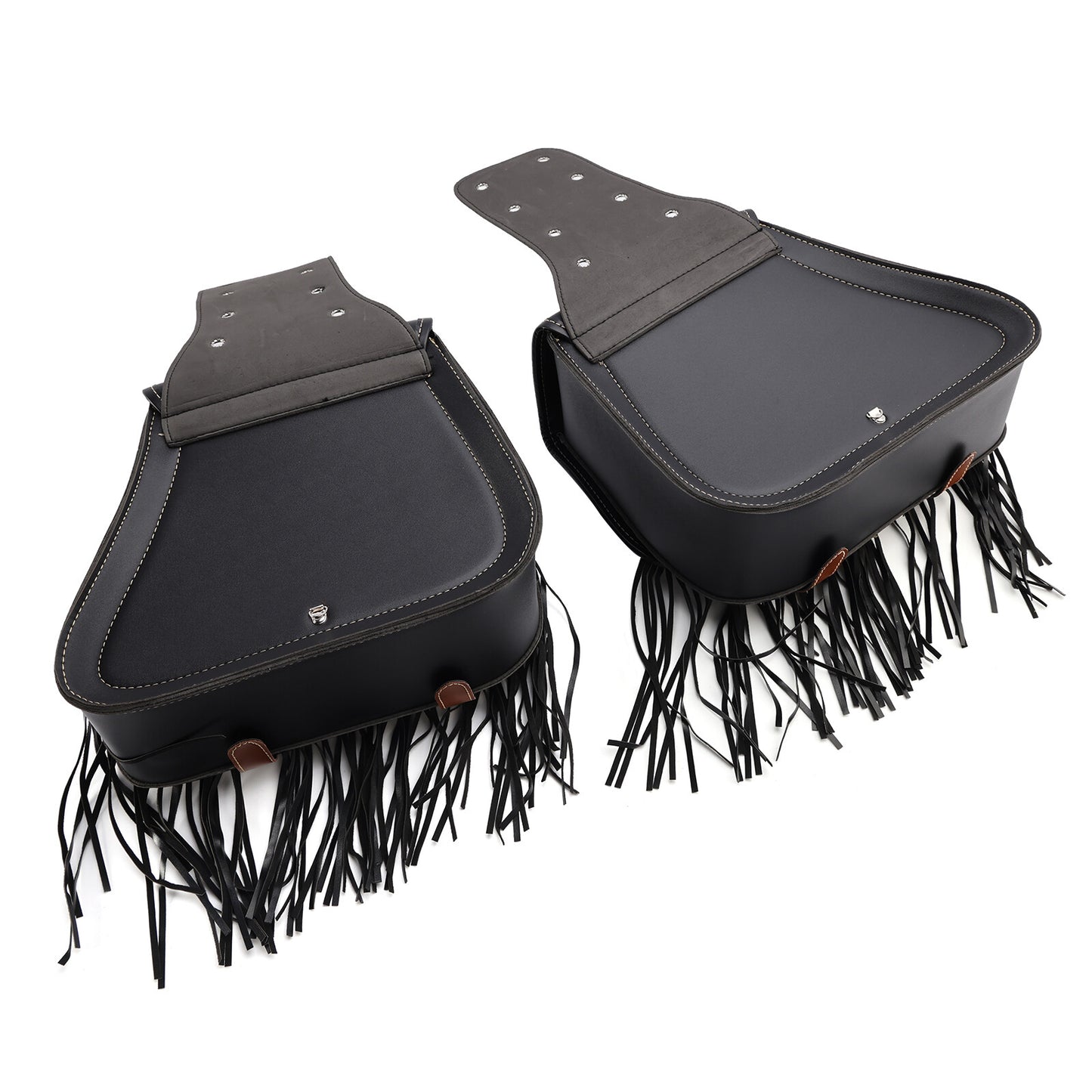 Side Tail Bag Saddlebag Color Matching Luggage Black 26L For Scooter Motorcycle