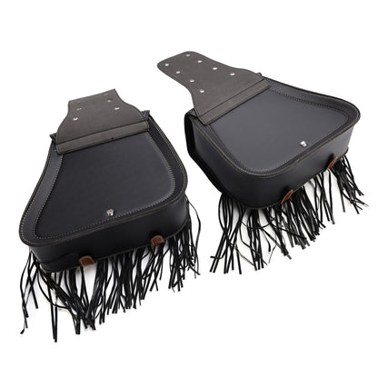 Side Tail Bag Saddlebag Color Matching Luggage Black 26L For Scooter Motorcycle