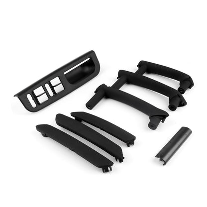 Black Interior Door Pull Handle Window Control Panel For VW Passat B5 1998-05