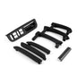 Black Interior Door Pull Handle Window Control Panel For VW Passat B5 1998-05