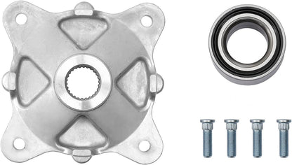 Rear Wheel Hub & Bearing & Studs Kit for Polaris Ranger 500 450 400 800 700 570