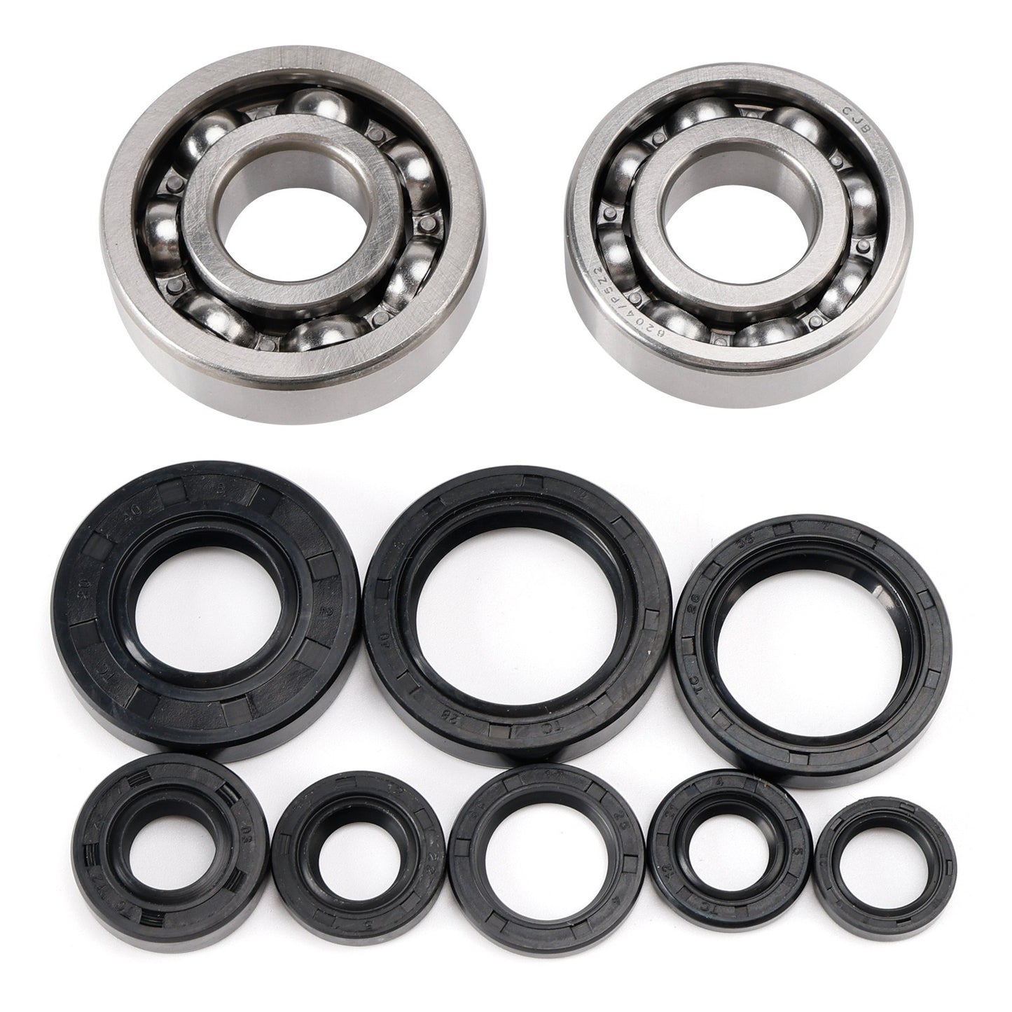 Cylinder Piston Crankshaft Gaskets Top End Rebuild Kit For Yamaha YZ80 1993-2001