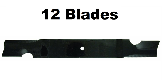Solid Spare 12 Oregon 91-531 High Lift Replacement Lawn Mower Blades fit Grasshopper 21 Inch