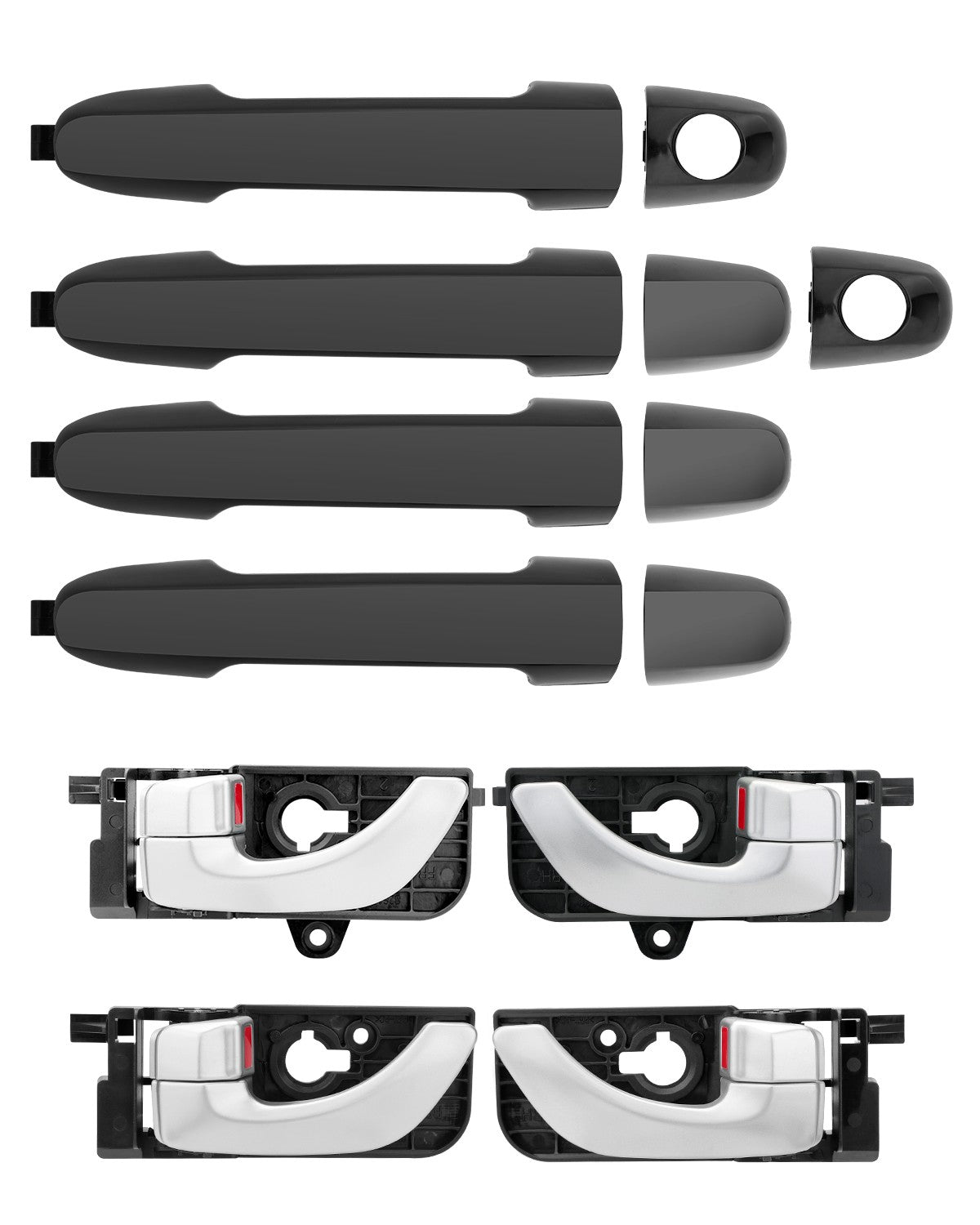 826513K000 Outside Interior Door Handle Set Fit 06-08 Hyundai Sonata Door Handle