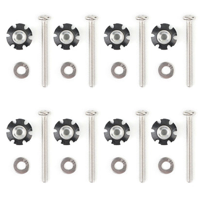 8x RV LADDER REPAIR KIT nuts Stainless Bunk Motorhome Parts Camper Trailer Coac