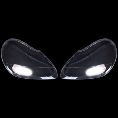 For Porsche Cayenne 2003-2006 Car Headlight Clear Lens Headlamp Cover Shell+Glue