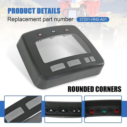 37201-HN0-A01 SPEEDO METER UPPER COVER For 00-06 HONDA TRX 350 RANCHER TE 2X4 ES