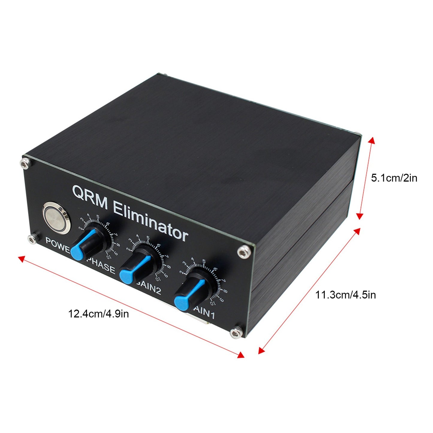 Upgraded Eliminator QRM Eliminator X-Phase (1-30 MHz) HF bands Aluminum Shell.