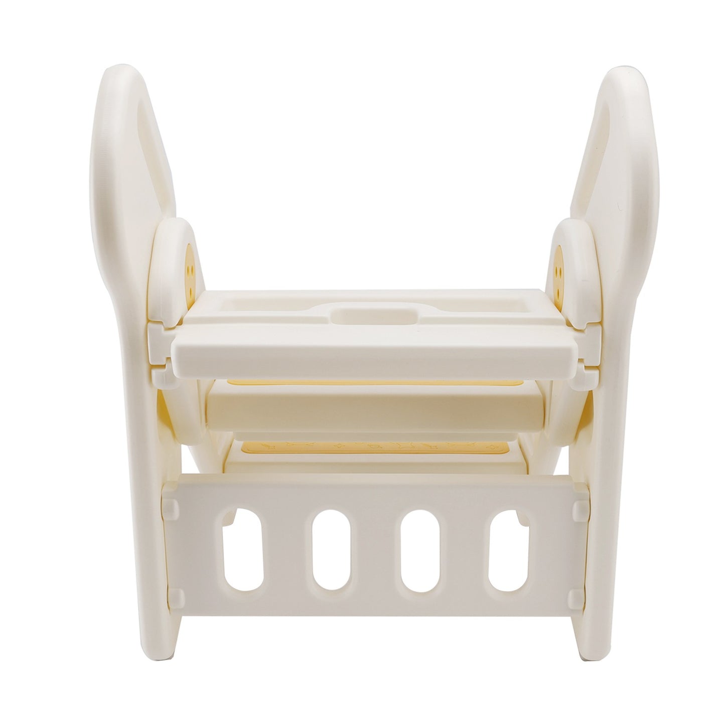 Children Foldable Footstool Hand Washing Ladder Baby Convenient Stair With Light