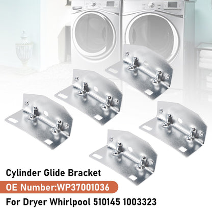 5x Cylinder Glide Bracket WP37001036 For Dryer  510145 1003323 37001036