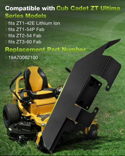 19A70062100 Steel Fender Set For Cub Cadet Ultima Series ZT1 ZT2 ZT3 Lawn Mower