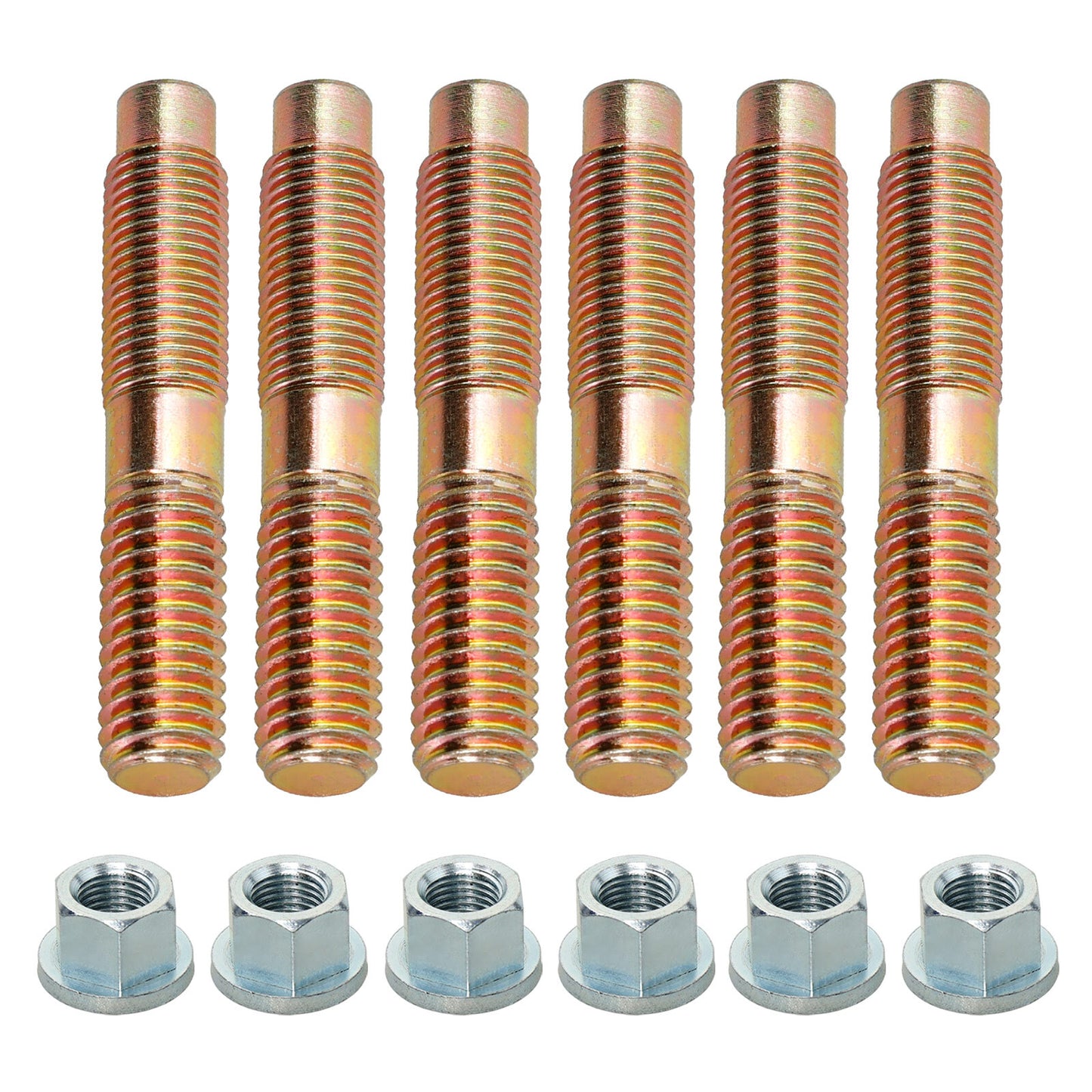 6X NP231 NP241 Transfer Case Studs Nuts Set For 84-11 Jeep YJ TJ Dodge Trucks