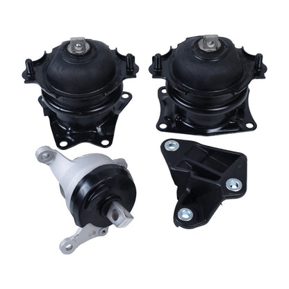 For Acura MDX, Honda Pilot 9 Speed Engine Motor & Transmission Mount 4Pcs Set