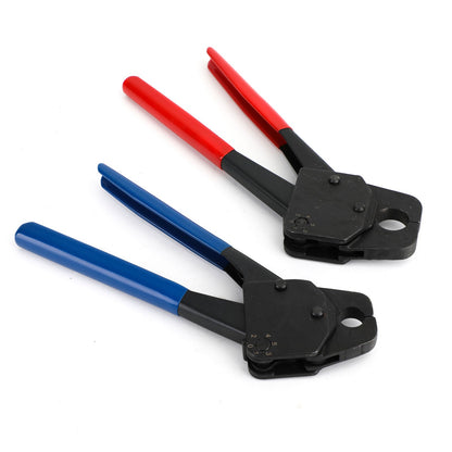 2 Pex Crimper 1/2" And 3/4" Plumbing Crimping Gonogo Angle Gauge Tools Combo
