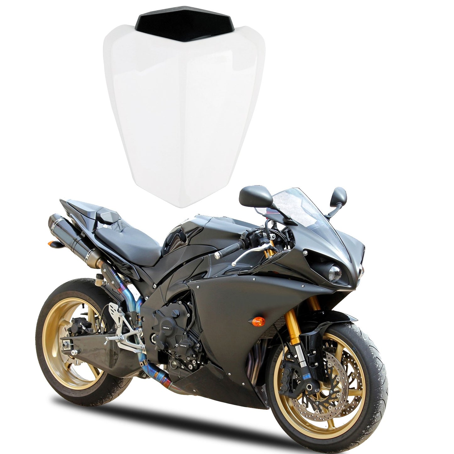 Rear Seat Cover cowl For Yamaha YZF R1 2009-2014 Fairing White