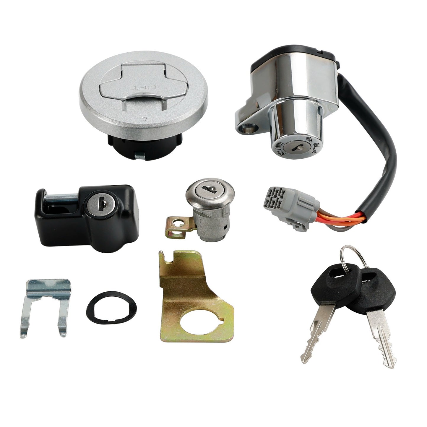 IGNITION SWITCH LOCK SET 2 KEYS Fits SUZUKI VZR1800 BOULEVARD M109R BOSS 06-17