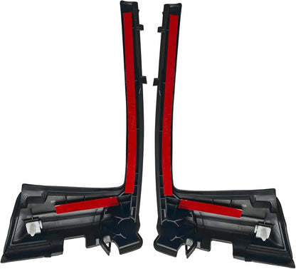 For 2012-2015 Toyota Yaris Front Pair Windshield Wiper Side Cowl Extension Cover