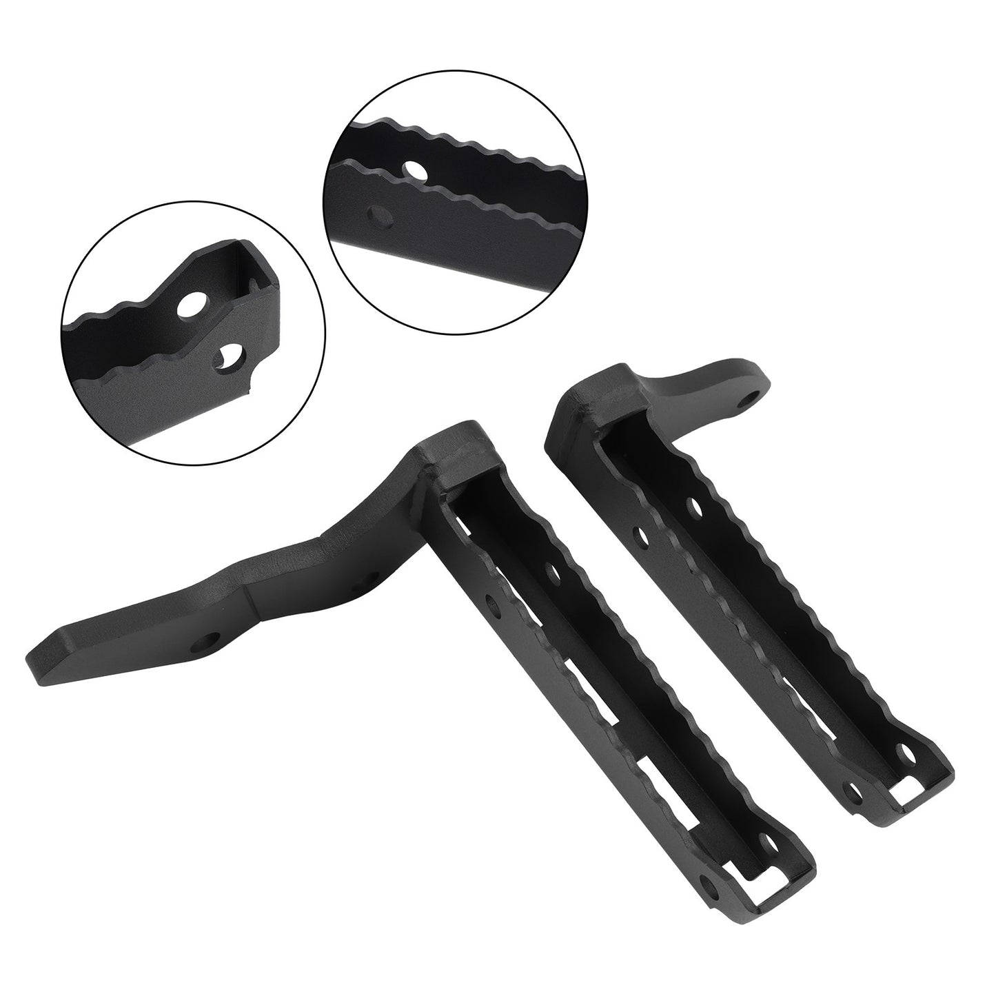 Side Foot Pegs Set Left+Right Footpeg Kit For Yamaha Banshee 350 1987-2006 05