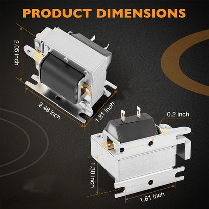 2005-M-1 Laminated Pull Solenoid Continuous Duty for All WoodMaster Wood Boilers