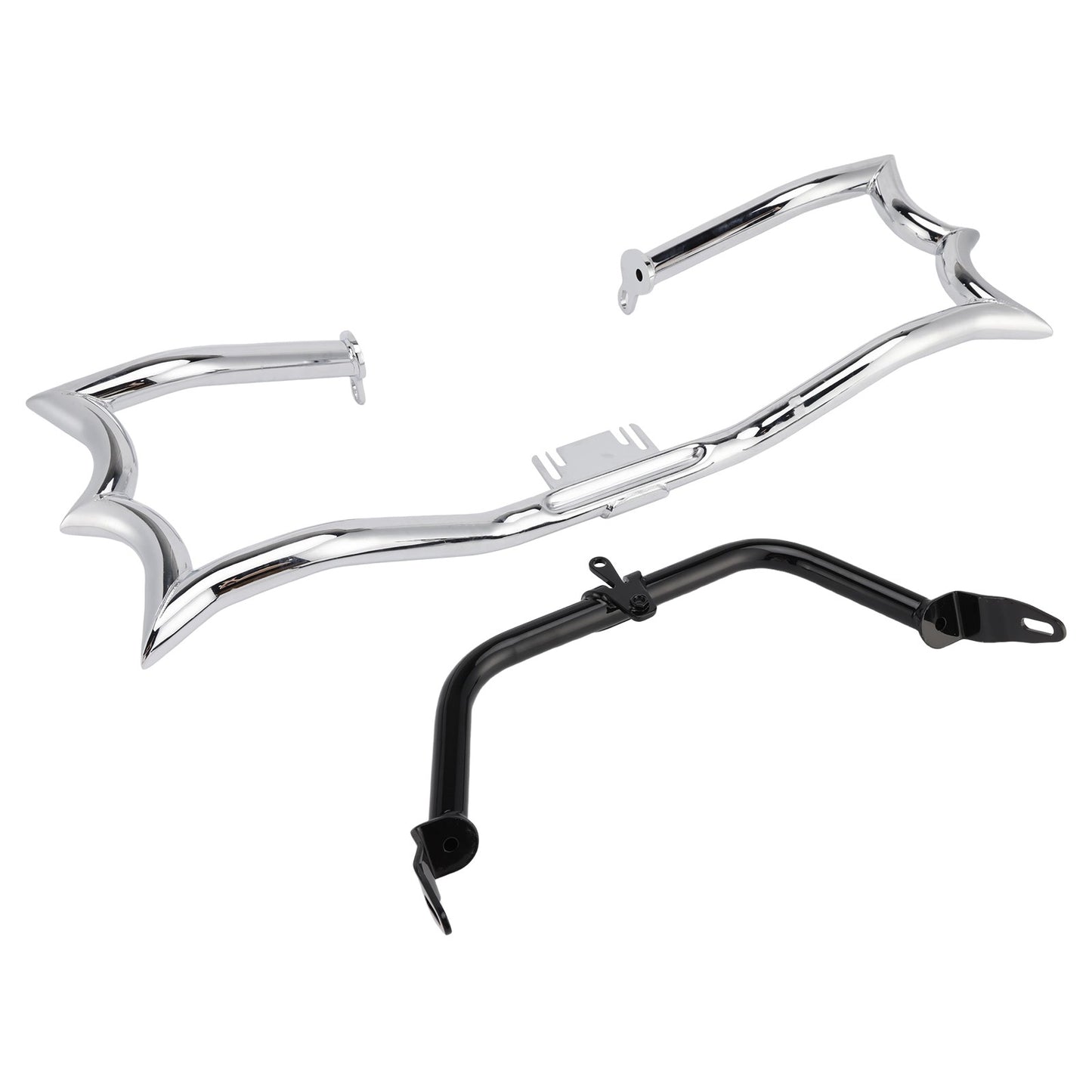 Engine Guard Crash Bar&Fairing Bracket Kit Chrome For Touring Road King Street