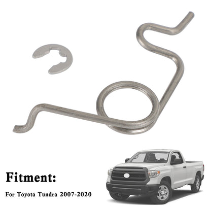 Stainless Steel Fuel Door Pocket Spring 77305-0C050/60 For Toyota Tundra 07-20