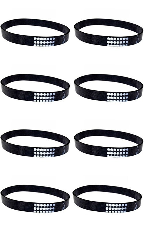 Solid Spare Belts for Eureka Bravo, Bravo 2, Airspeed, LightSpeed, Whirlwind, Victory 8 Pack