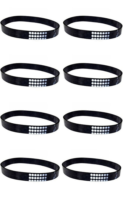 Solid Spare Belts for Eureka Bravo, Bravo 2, Airspeed, LightSpeed, Whirlwind, Victory 8 Pack