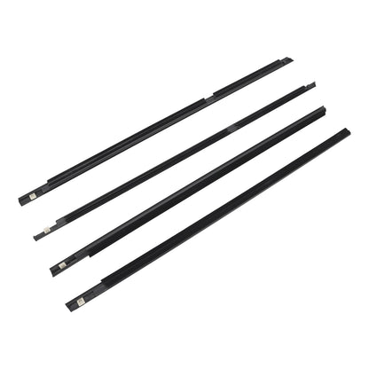 4PCS Door Glass Belt Outer Molding Weatherstrip For Suzuki Grand Vitara 09-13