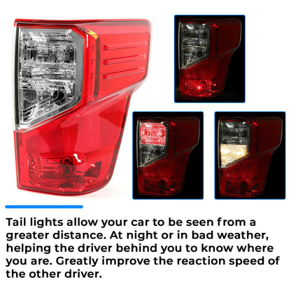 Solid Spare For Nissan Titan XD 2016-2023 Right Passenger Side Rear Tail Light Assembly Lamp