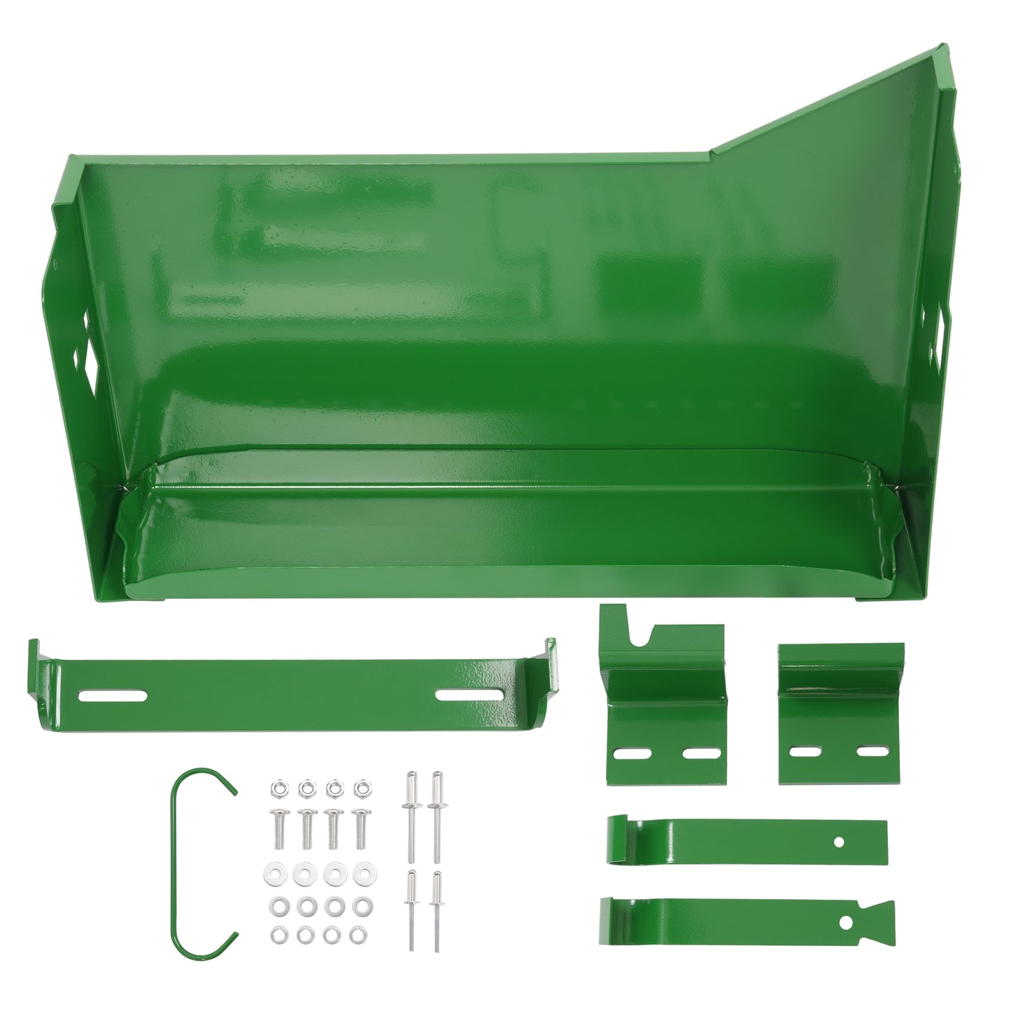 Solid Spare LEFT SIDE LH Battery Box For John Deere 2510 3010 3020 4000 4010 4020 #AR40208