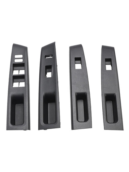 4pcs Window Switch Panel Bezel Trim For Toyota Yaris 2012-2014