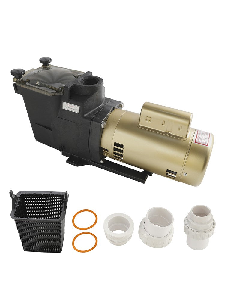 W3SP2607X10 Super Pump 1 HP Single Speed Pool Pump 230V